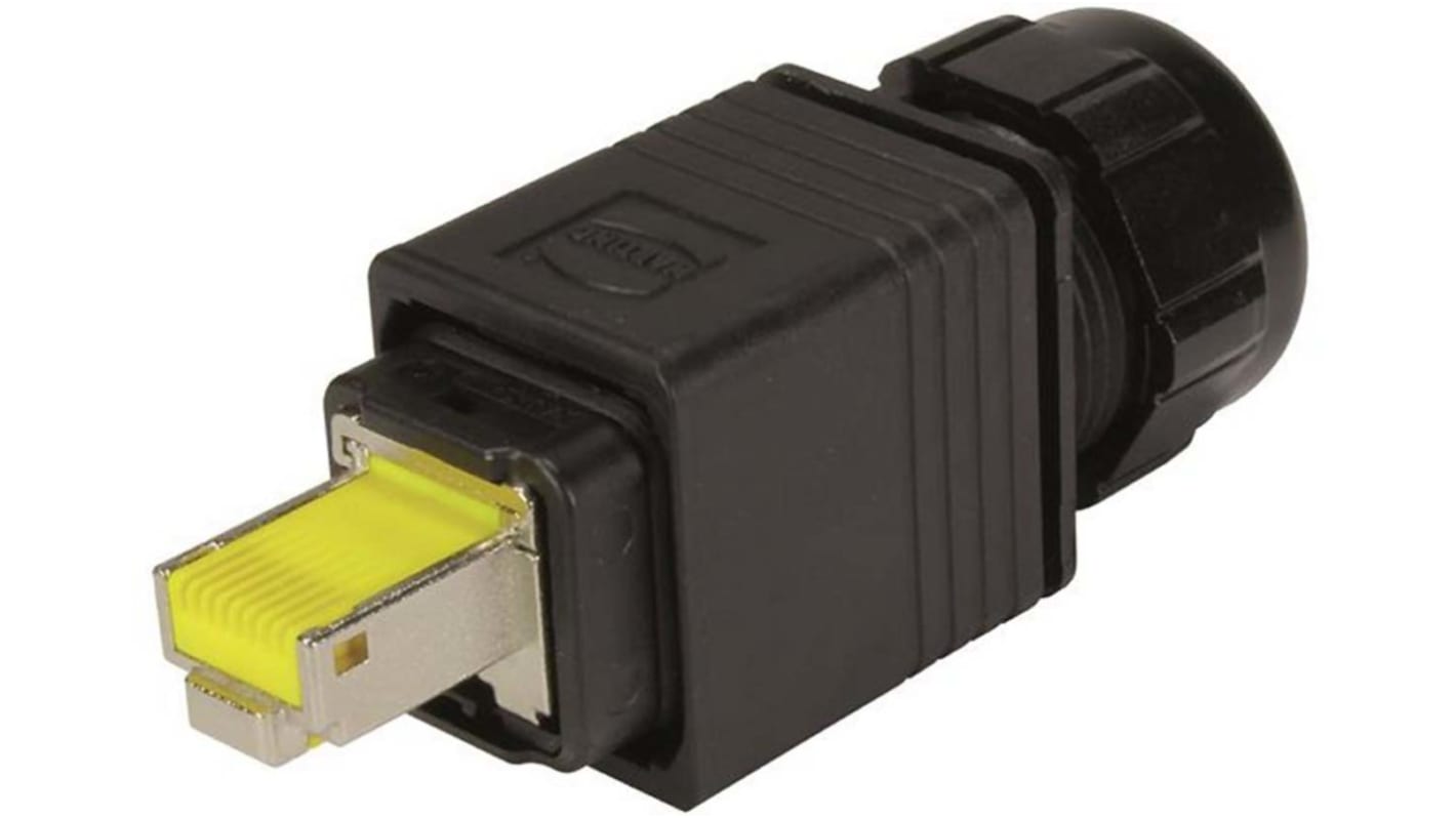 HARTING, Ha-VIS preLink RJ-Steckverbinder, RJ45, Cat.6a, STP, L 22mm, Typ Stecker