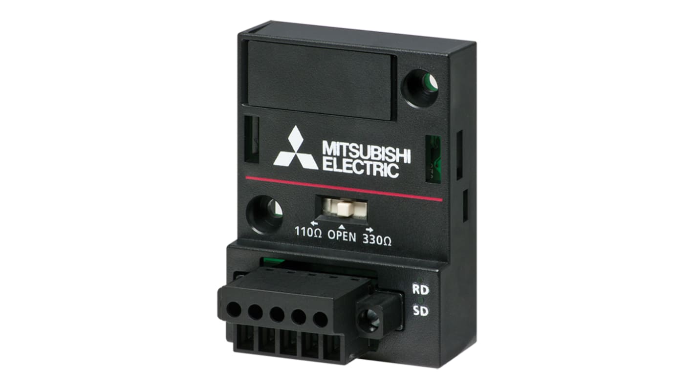 Modulo di comunicazione FX5-485-BD Mitsubishi serie FX5, Scheda di espansione, ingresso Corrente, tensione, 5 V c.c.,