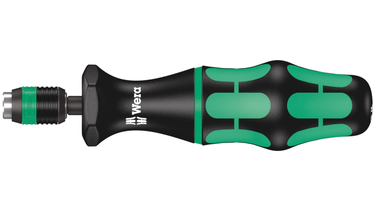 Wera Pre-Settable Hex Torque Screwdriver, 2.5 → 11.5lb/in, 1/4 in Drive, ±6 % Accuracy