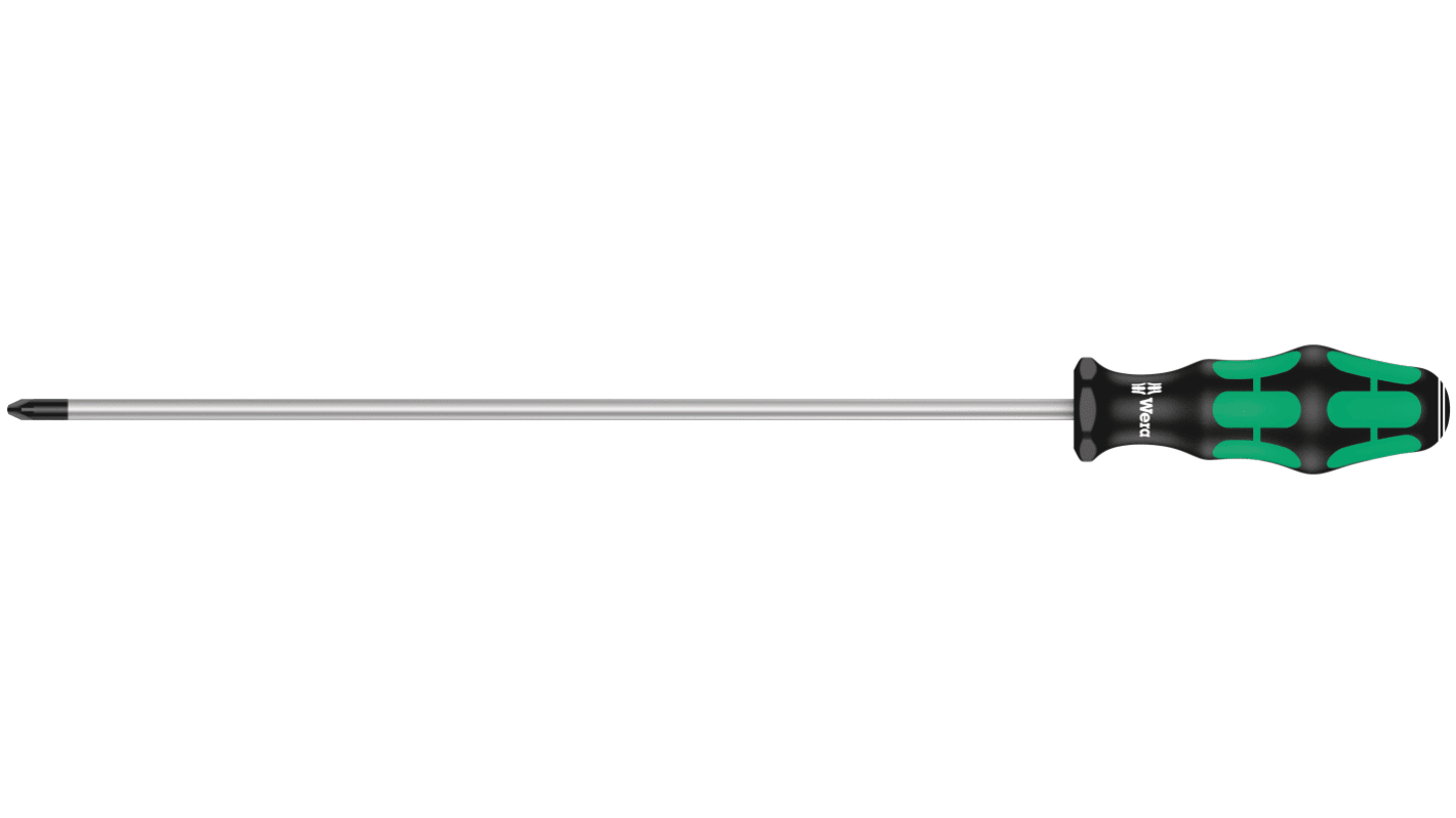 Wera PZ2 POZIDRIV® Standard-Schraubendreher, 405 mm / Klinge 300 mm