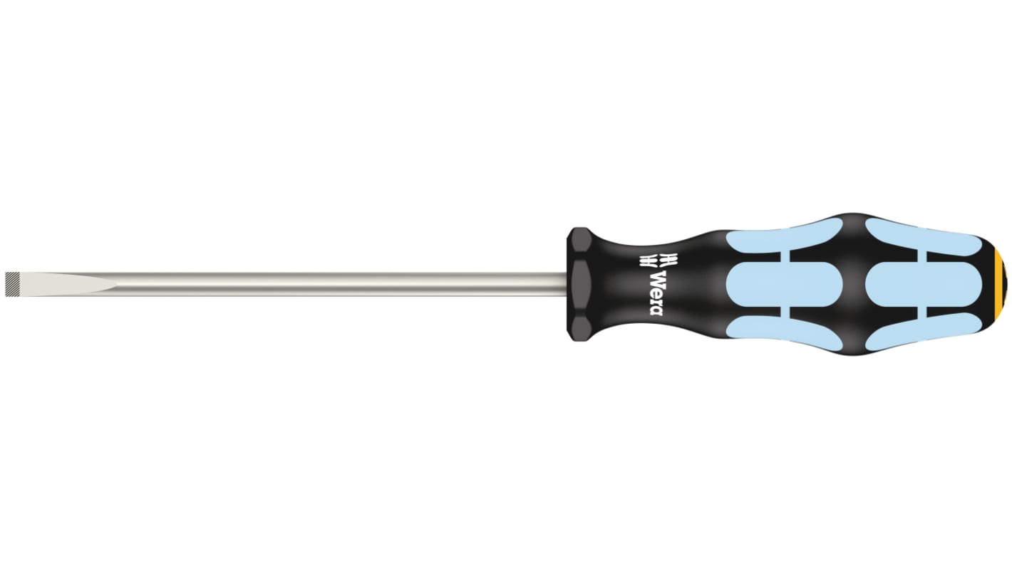 Wera Flat, 5.5 mm Tip, 125 mm Blade, 223 mm Overall