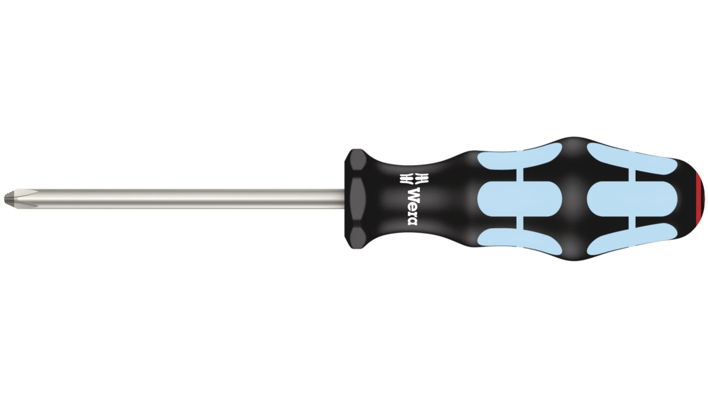 Wera Phillips  Screwdriver, PH2 Tip, 100 mm Blade, 205 mm Overall