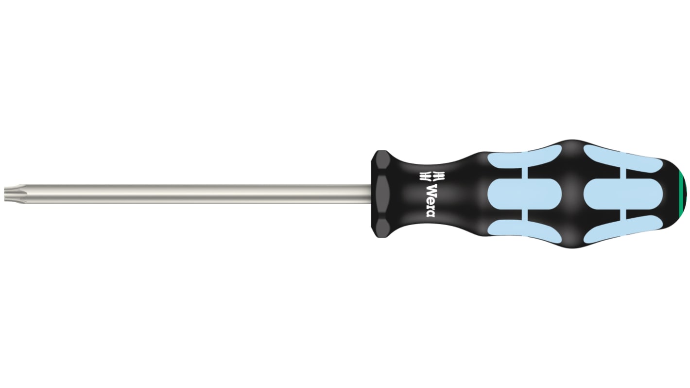 Wera Torx Screwdriver, T40 Tip, 130 mm Blade, 242 mm Overall