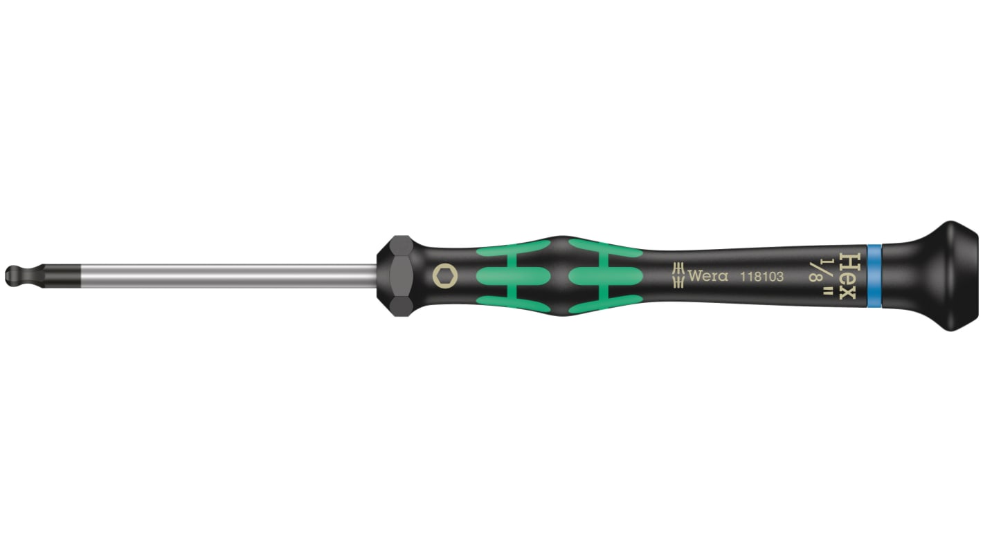 Wera Ball End Hexagon Precision Screwdriver