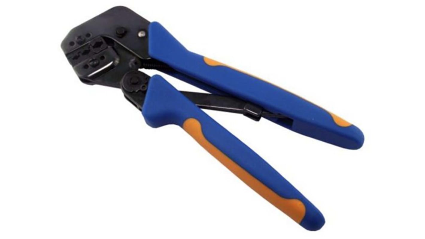 TE Connectivity PRO-CRIMPER III Hand Ratcheting Crimp Tool for Closed End Connectors, Heat Shrinkable Terminals