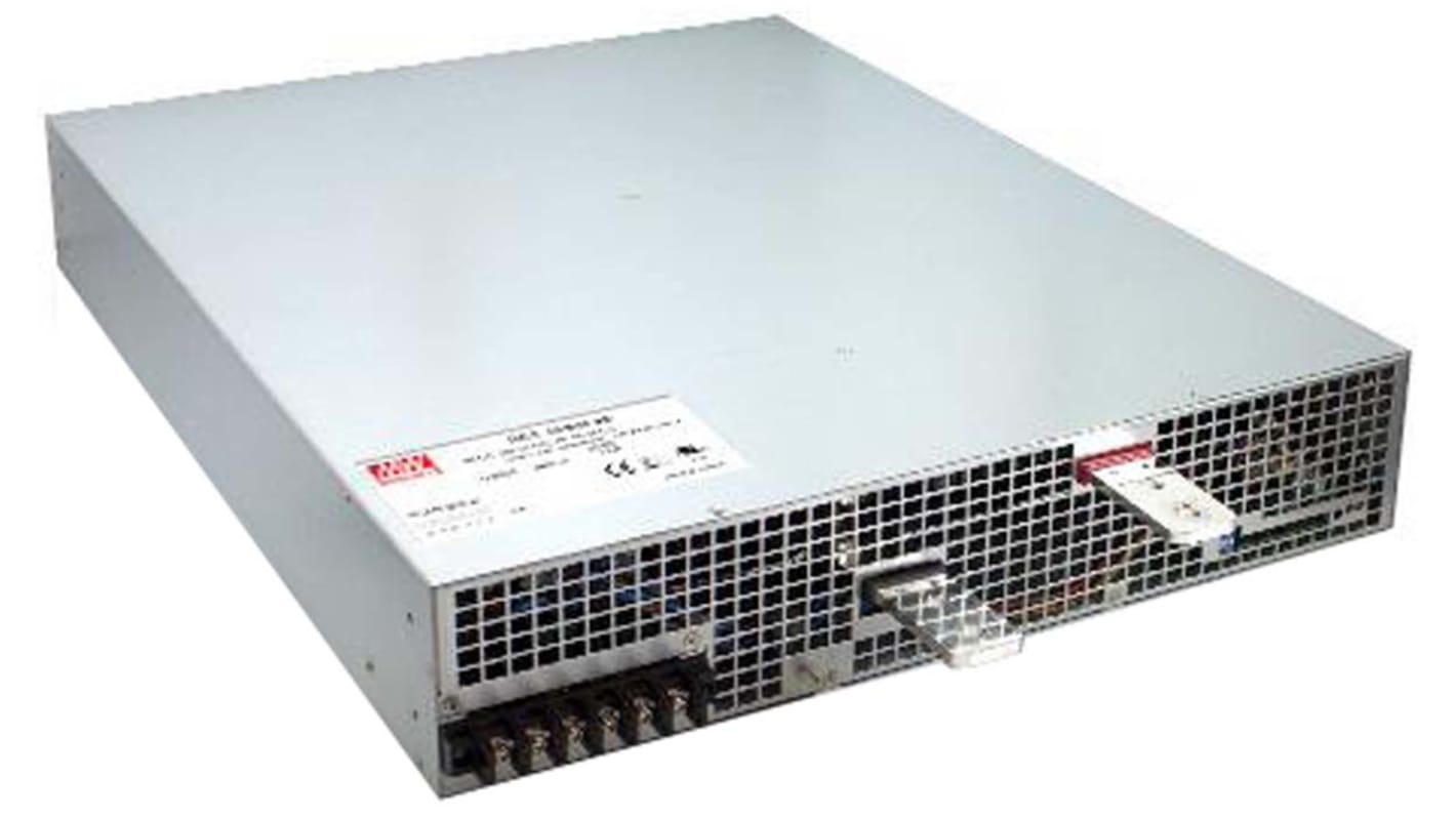 MEAN WELL Switching Power Supply, RST-10000-24, 24V dc, 400A, 9.6kW, 1 Output, 196 → 305V ac Input Voltage