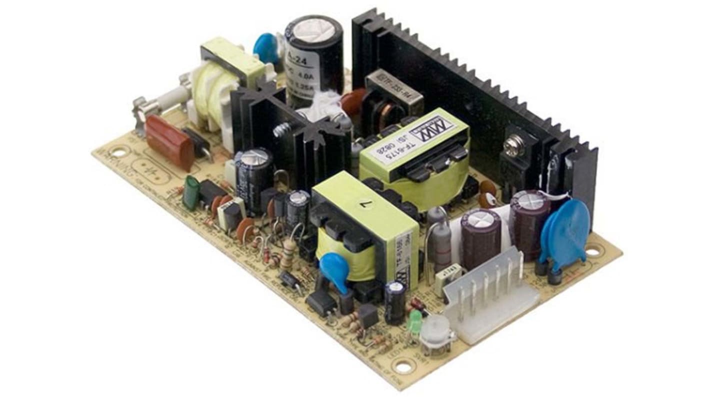 MEAN WELL PSD 45 DC-DC Converter, 12V dc/ 3.75A Output, 18 → 36 V dc Input, 45W, Chassis Mount, +60°C Max Temp