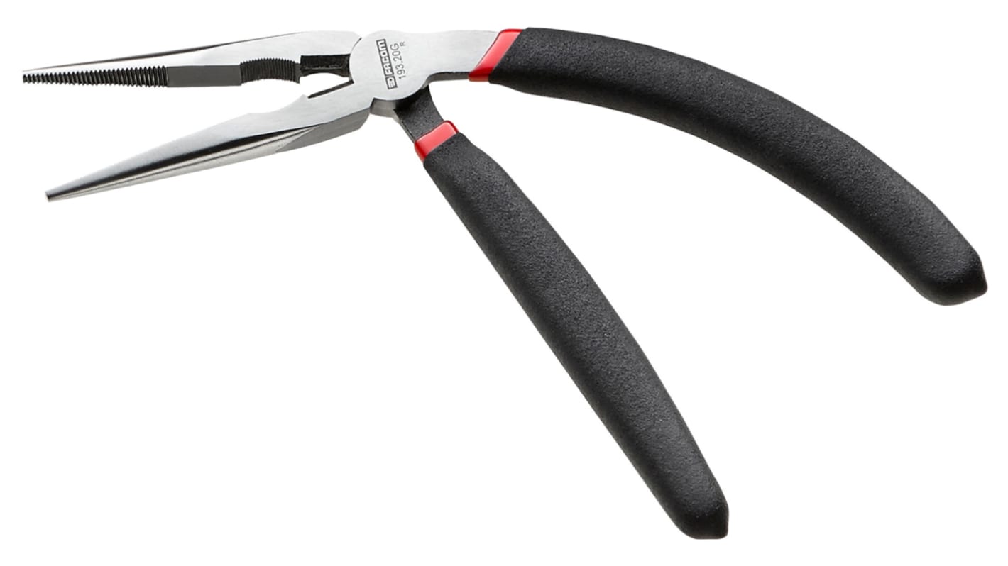 Facom Pliers, 200 mm Overall, Straight Tip, 82,5mm Jaw