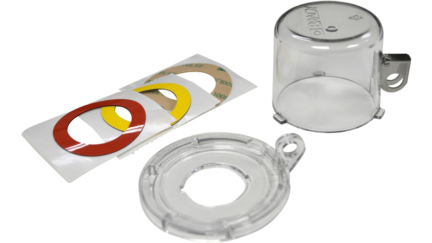 Verrouillage par bouton-poussoir Brady Polycarbonate, acier inoxydable, anse de 22mm