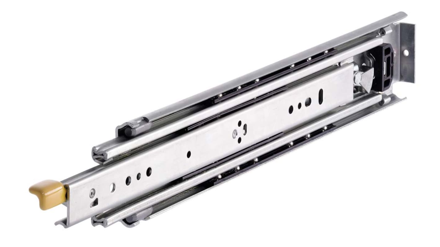 Rail pour rack Accuride DZ9308 en Acier, longueur 660.4mm, largeur 19.1 mm, 19.1, charge 272kg