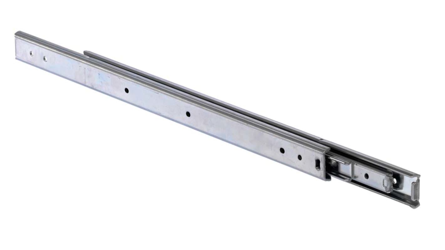 Rail pour rack Accuride DZ2431 en Acier, longueur 250mm, largeur 16mm, charge 19kg