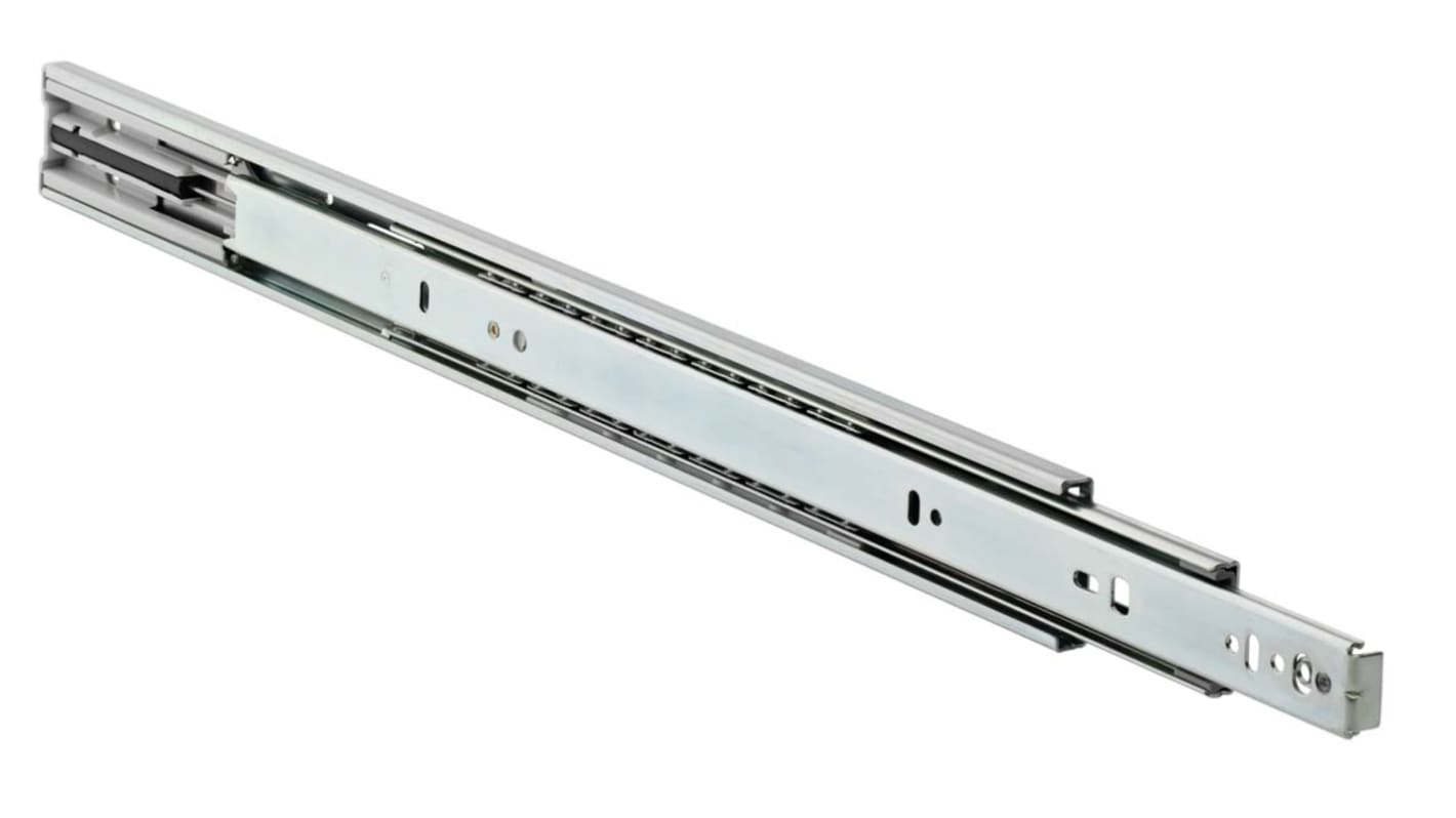 Rail pour rack Accuride DB3832, longueur 400mm, largeur 12.7mm, charge 44kg