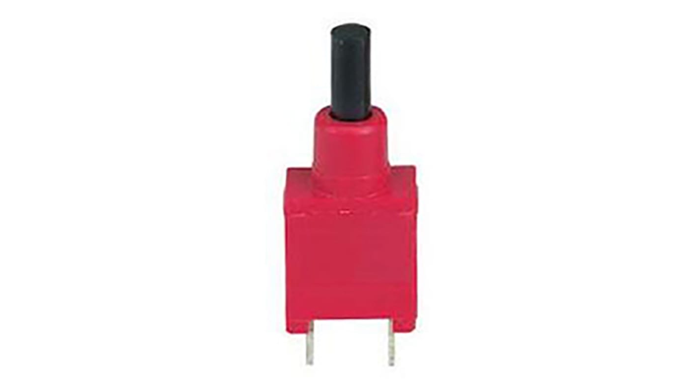 Grayhill Push Button Switch, Momentary, PCB, SPST, 20V ac/dc