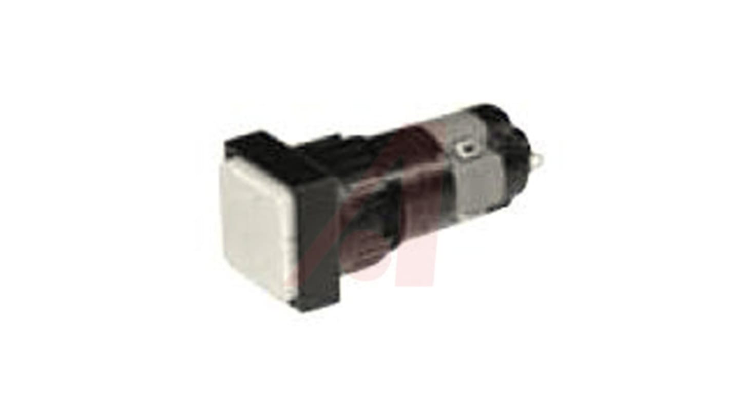 Schurter Illuminated Push Button Switch, Momentary, Panel Mount, 16.2mm Cutout, SPDT, Red LED, 250V ac/dc, IP40, IP67