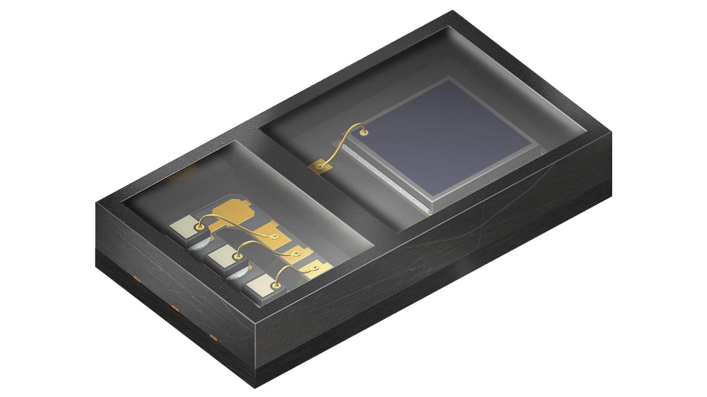 Sensor reflector, Osram OptoBIOFY Sensor, mont. SMD, de 8 pines