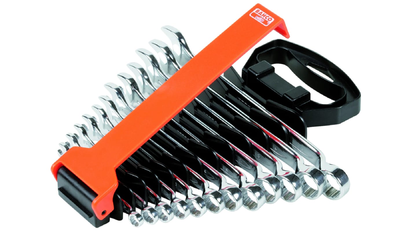 Bahco 1952M Series 12-Piece Spanner Set, 8 → 19 mm, Alloy Steel