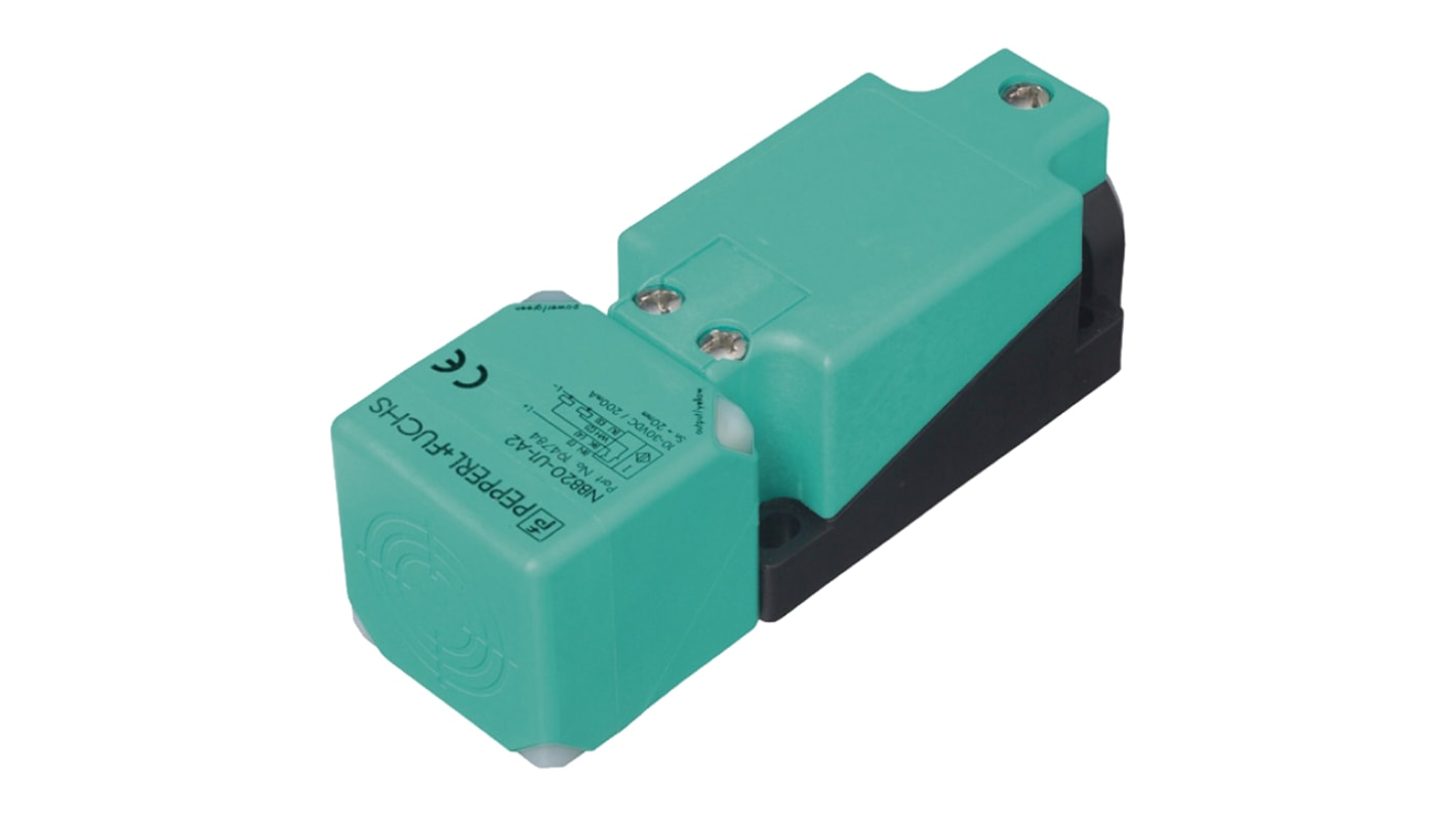 Sensor de proximidad Pepperl + Fuchs, alcance 15 mm, salida NPN, 10 → 30 V dc, IP68, IP69K, 200Hz