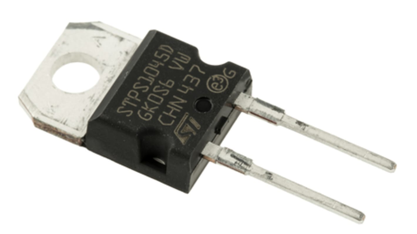 STMicroelectronics THT Schottky Diode , 120V / 20A, 2-Pin TO-220AB