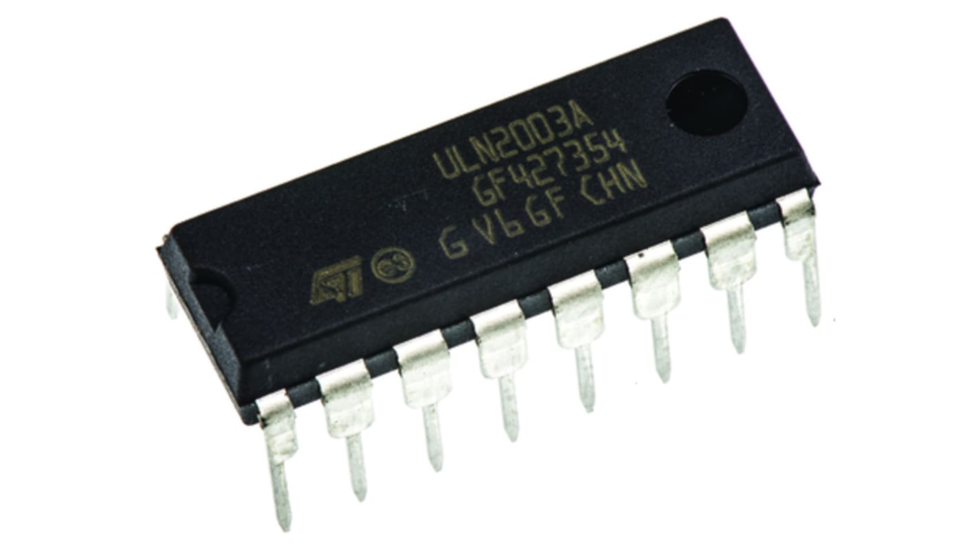 STMicroelectronics NPN ダーリントントランジスタ, 50 V, 500 mA, 16-Pin PDIP