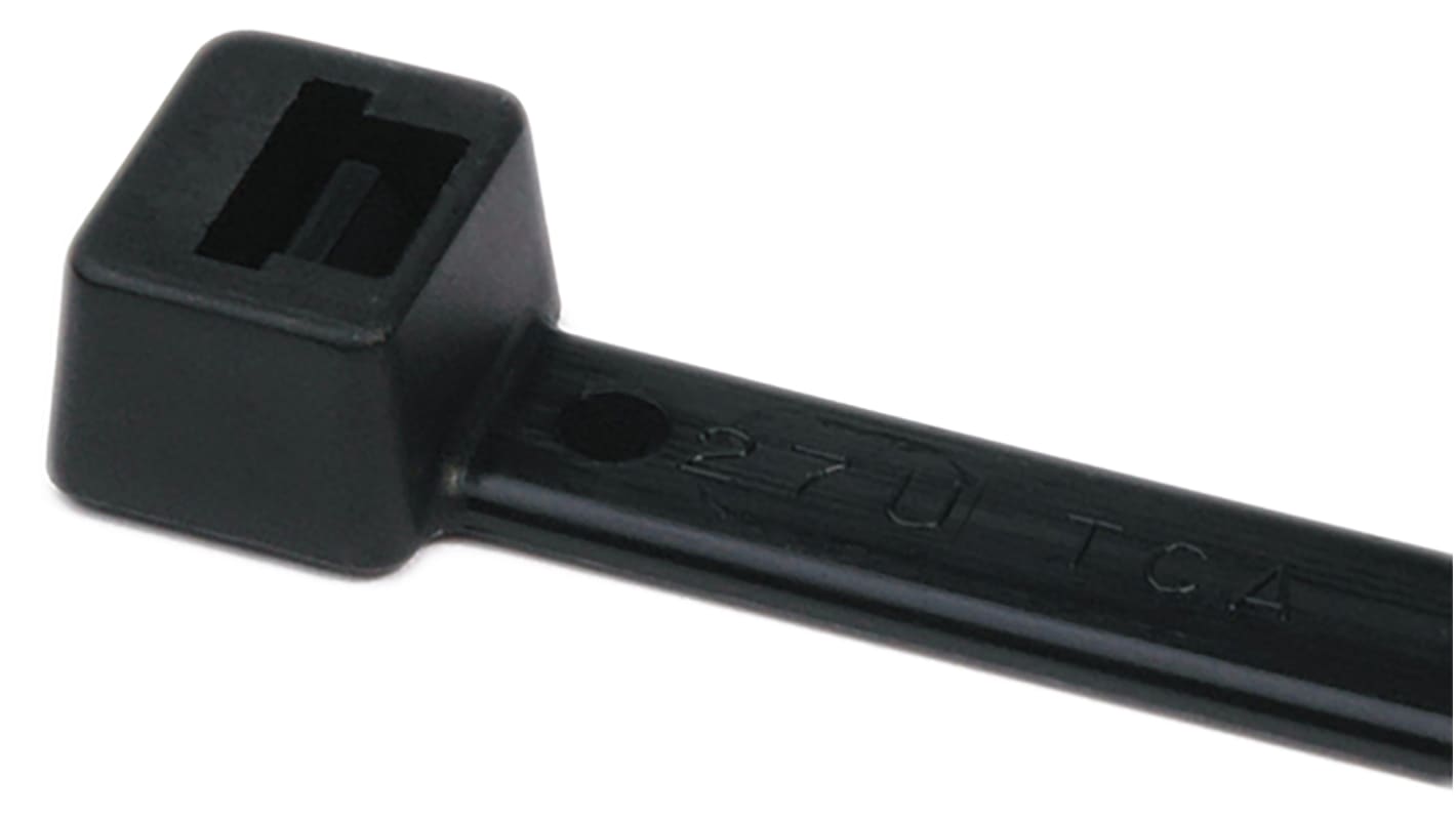 Serre-câble HellermannTyton T150R 365mm x 7,6 mm Noir en Polyamide 6.6 (PA66)