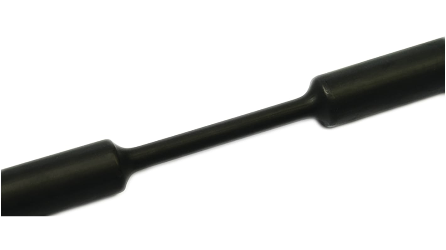 Tubo termorretráctil HellermannTyton de Poliolefina Negro, contracción 3:1, Ø 40mm, long. 30m