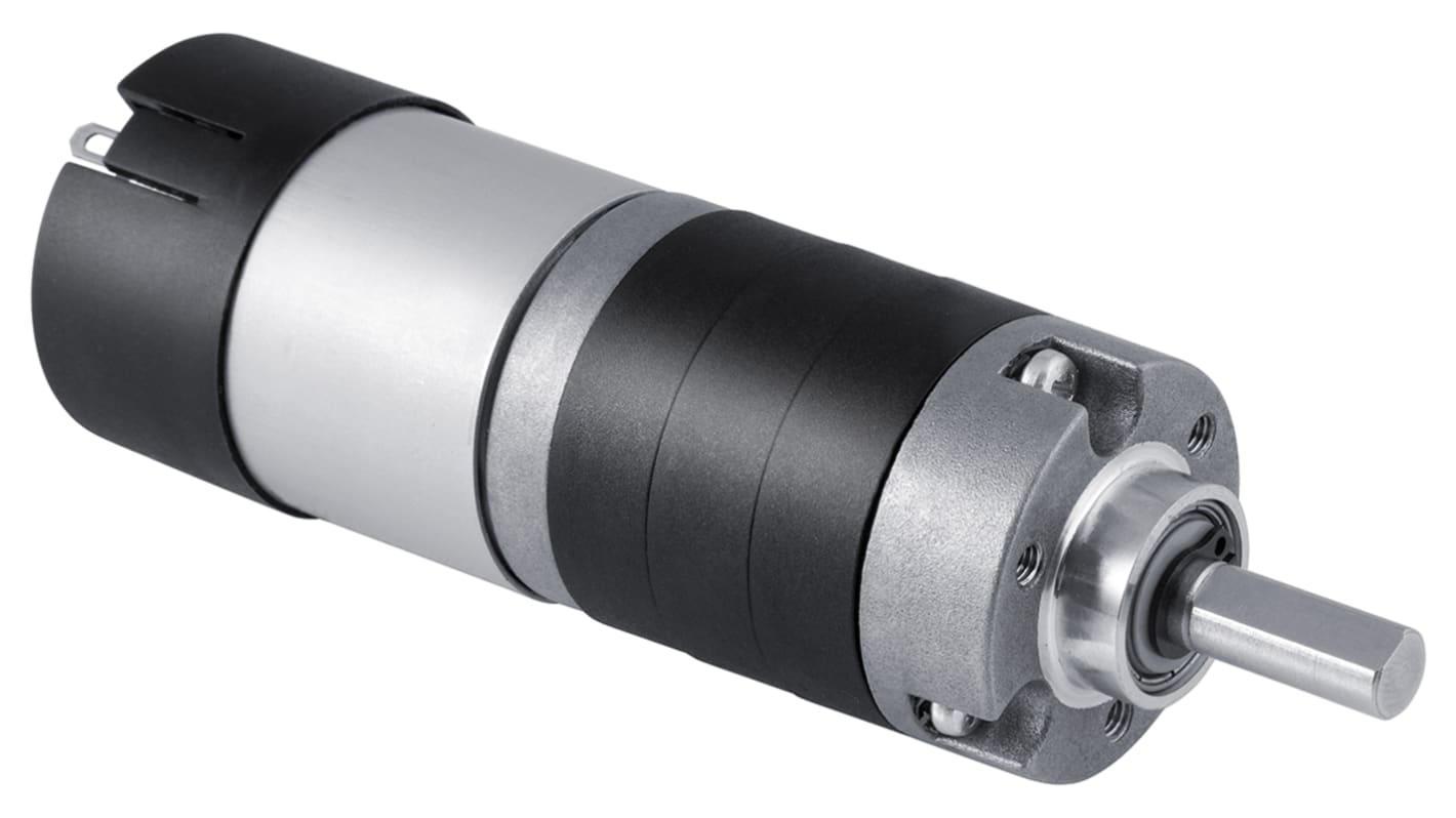 Micromotors Brushed Geared DC Geared Motor, 11 W, 24 V dc, 5 Ncm, 780 rpm, 5.5mm Shaft Diameter