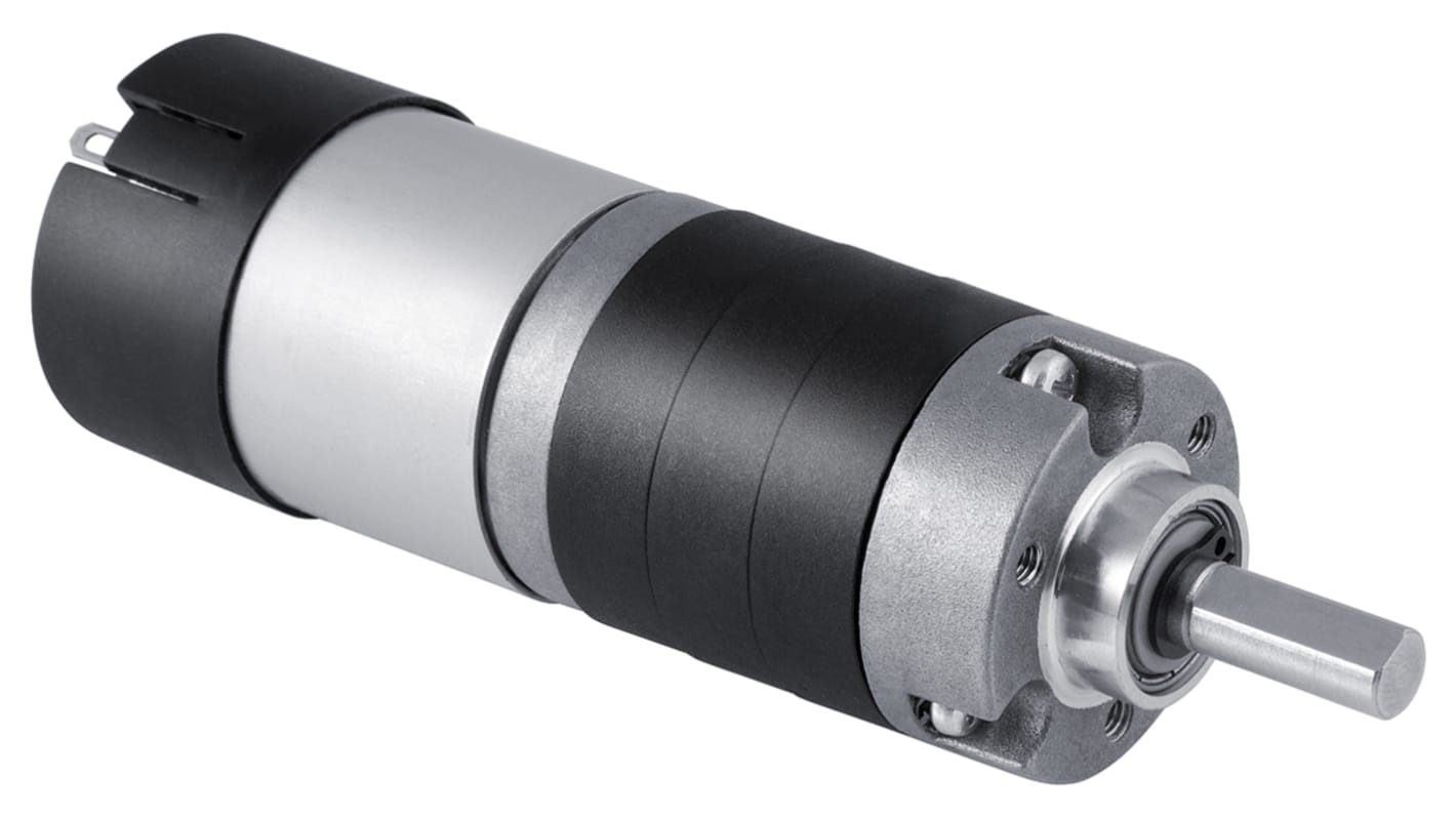 Micromotors Brushed Geared DC Geared Motor, 8.6 W, 24 V dc, 2.5 Nm, 11 rpm, 5.5mm Shaft Diameter