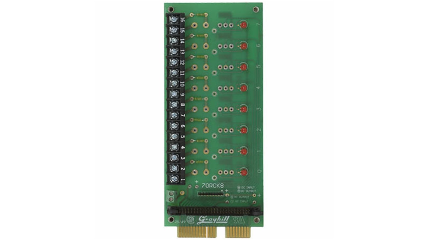 8 Position 50 Pin Mounting Board