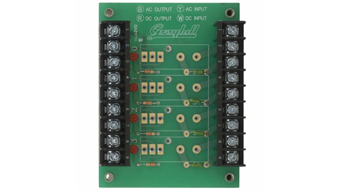 4 Channel I/O Mounting Board