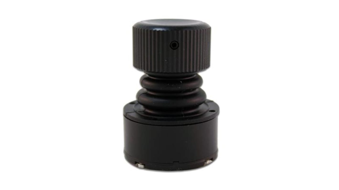 Joystick con Efecto Hall, 4 ejes, 7 mA, Cable de cinta plano, IP67, -40 → +85°C