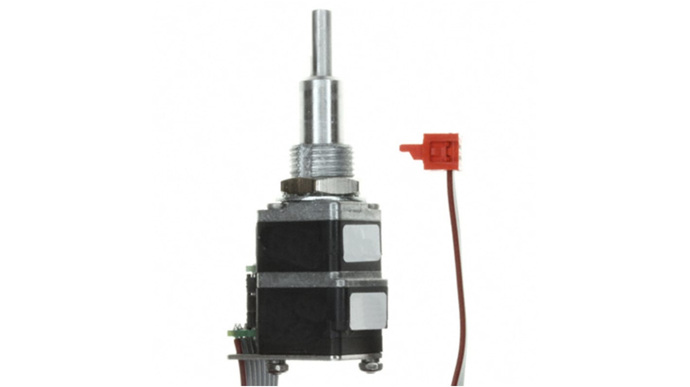 Grayhill 5V dc Optical Encoder with a 6.35 mm Flat Shaft, Panel Mount, Connector