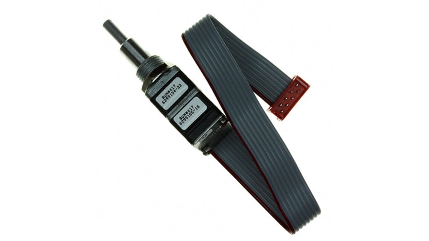 Grayhill 5V dc Optical Encoder with a 6.35 mm Flat Shaft, Panel Mount, Connector