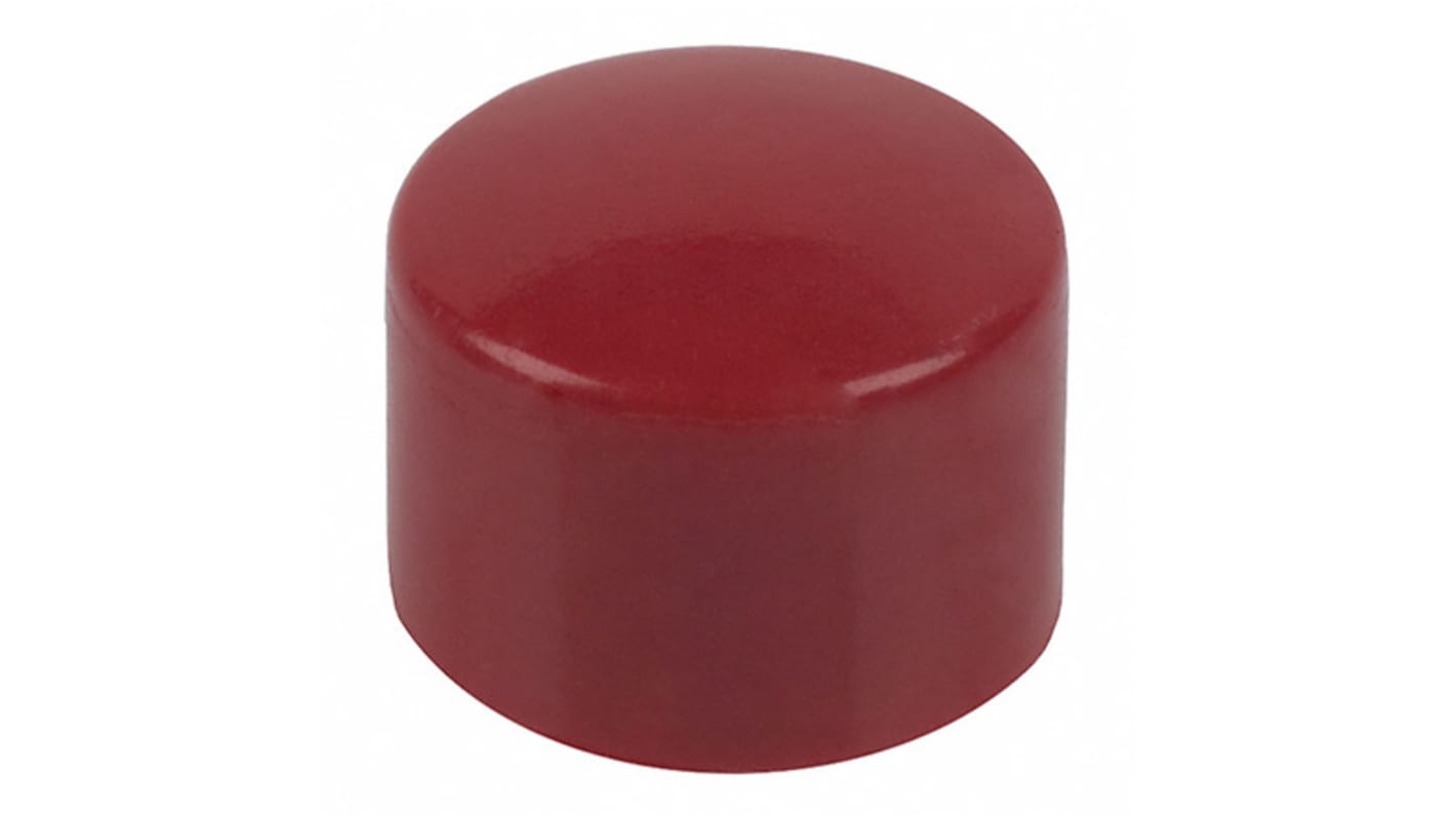 Grayhill Red Push Button Cap for Use with 30 Series, 39 Series, 6.4 (Dia.) x 4.8mm