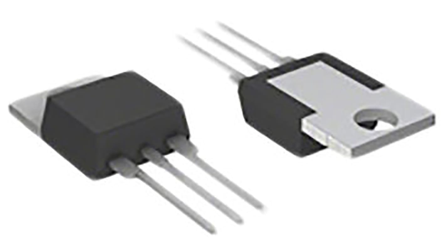 TRIAC 800V 12A, kapu indítófesz.: 1.3V, 50mA, TO-220, 3-tüskés