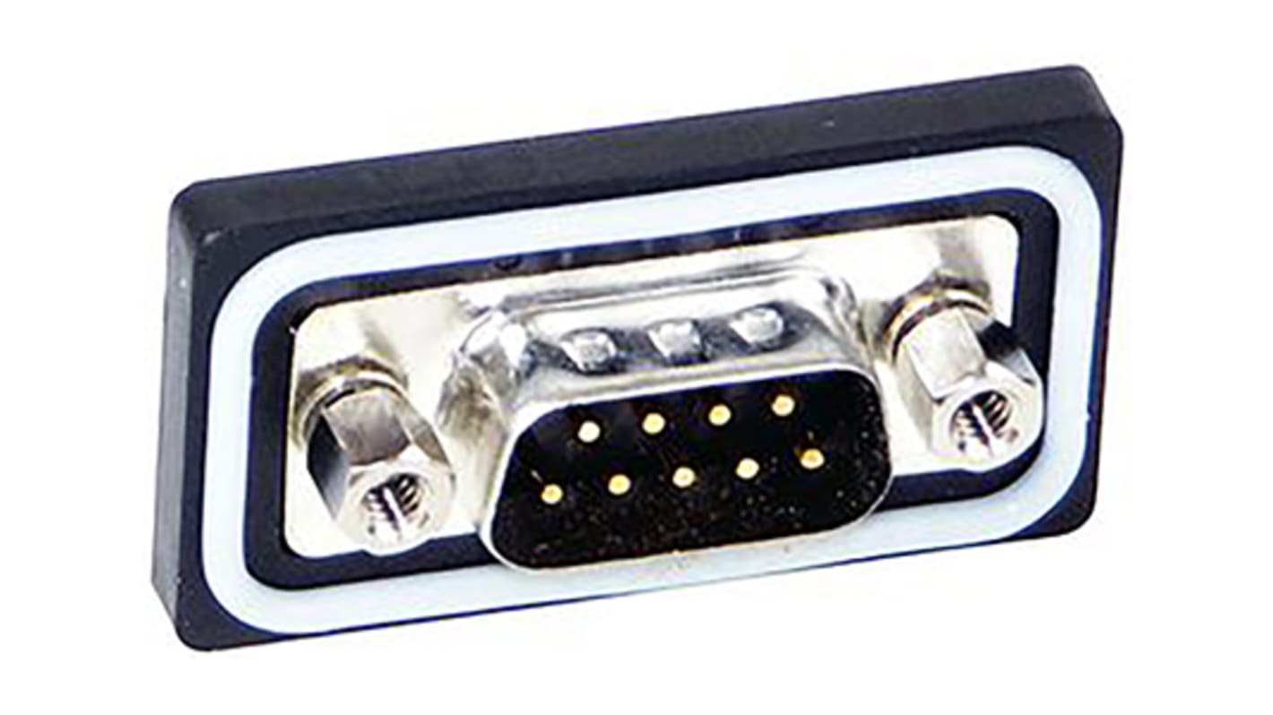 Switchcraft DCPD 9 Way Panel Mount D-sub Connector Plug