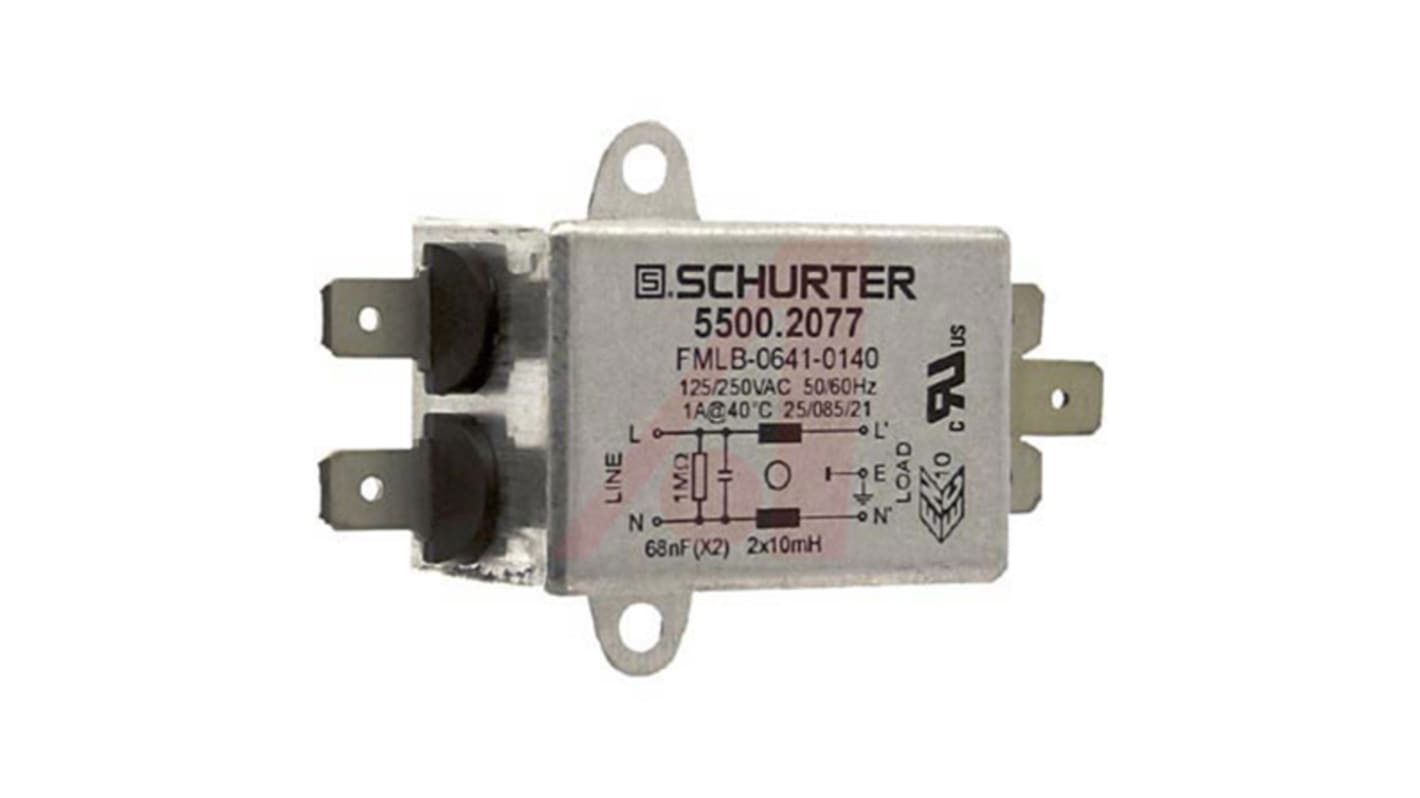 Filtro IEC Schurter, 1A