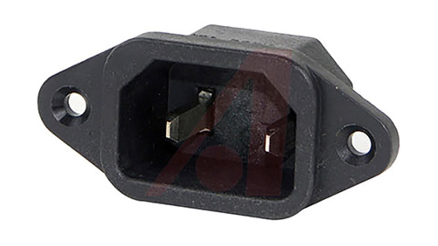 EAC309X | Switchcraft IEC Connector Panel Mount, Solder Lug Termination ...