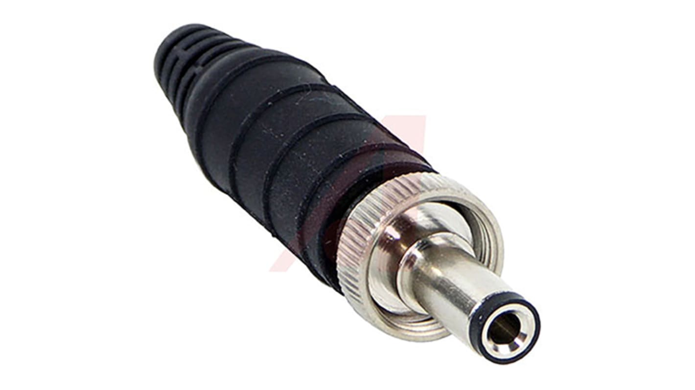 Switchcraft 767K Hohlstecker verzinnt, Innen-Ø 2.1mm x 57mm, Kabelmontage