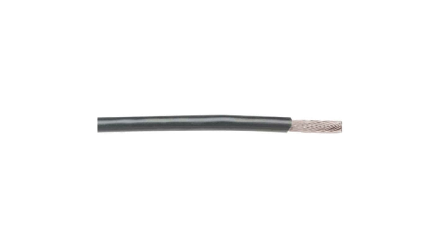 Alpha Wire Grey 0.2 mm² Hook Up Wire, 24 AWG, 19/0.13 mm, 30m, PTFE Insulation