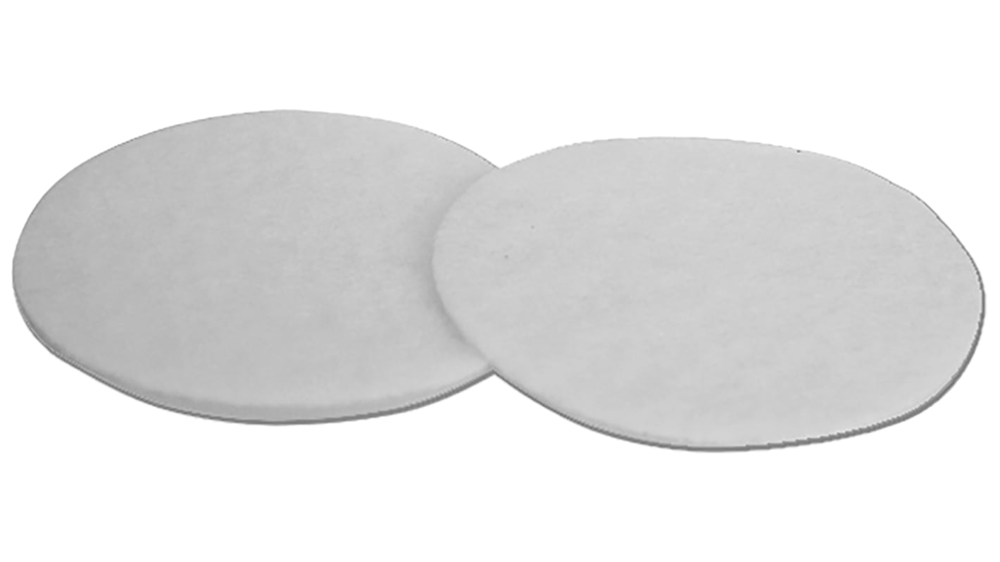 JSP PowerCap Respirator Series Pre-Filter Pad Filter, 10 Filters