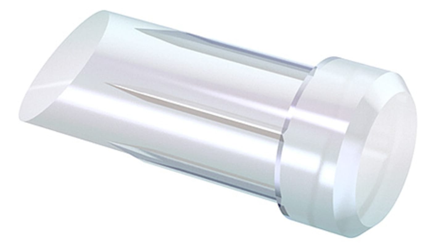 LED světlovod, délka: 7.2mm Čirá plochá čočka Ne Mentor GmbH