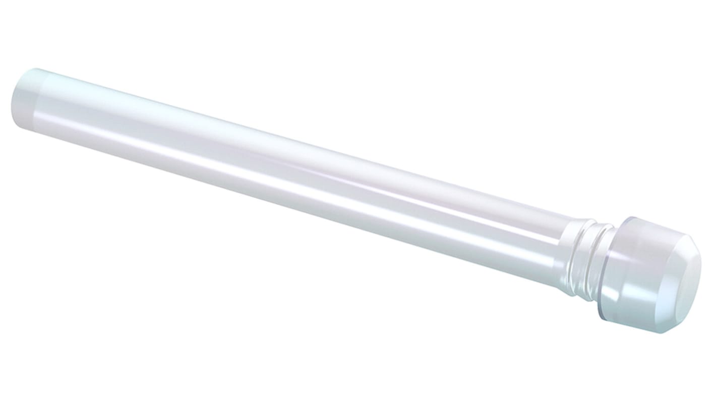 1292.6001 MENTOR, Panel Mount LED Light Pipe, Clear Flat Lens