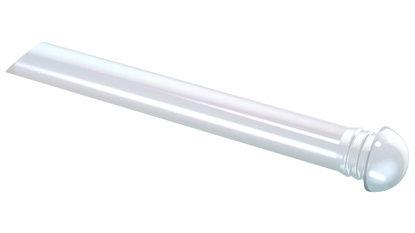 1282.7001 MENTOR, Panel Mount LED Light Pipe, Clear Dome Lens