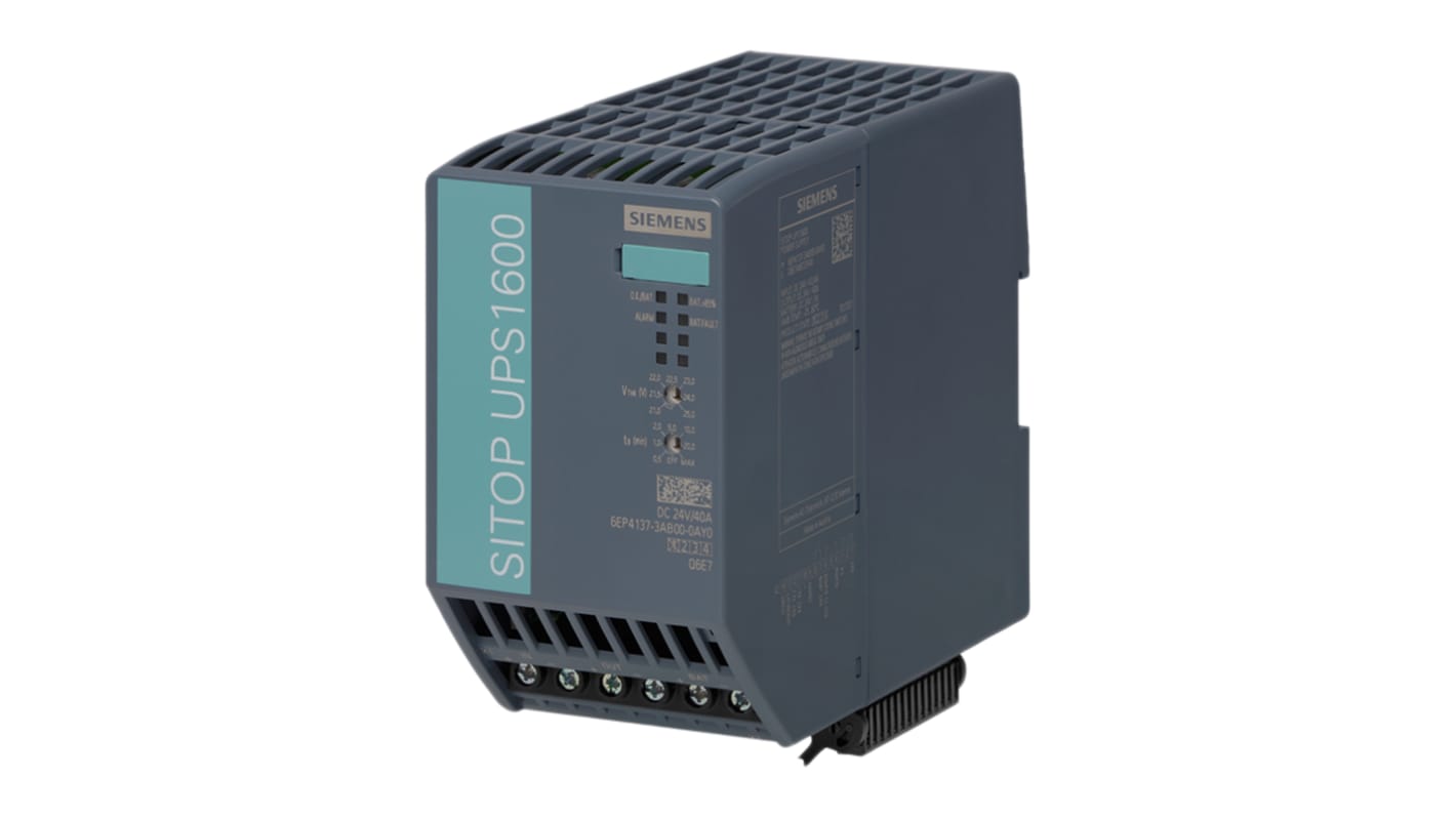 Siemens 24V dc Input DIN Rail Mount Uninterruptible Power Supply (960W)