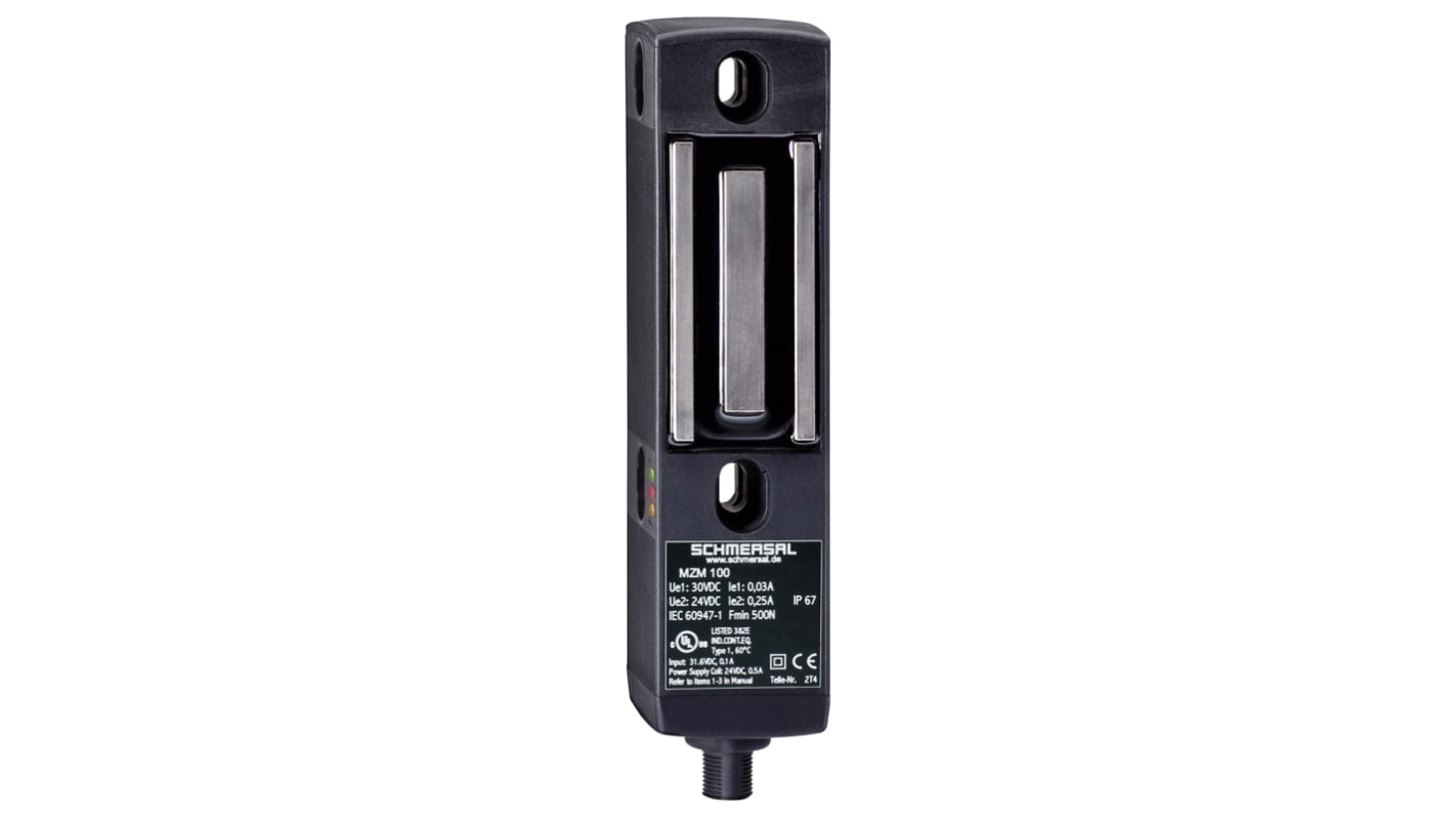 Schmersal MZM 100 Series Solenoid Interlock Switch, Power to Lock, 24V dc