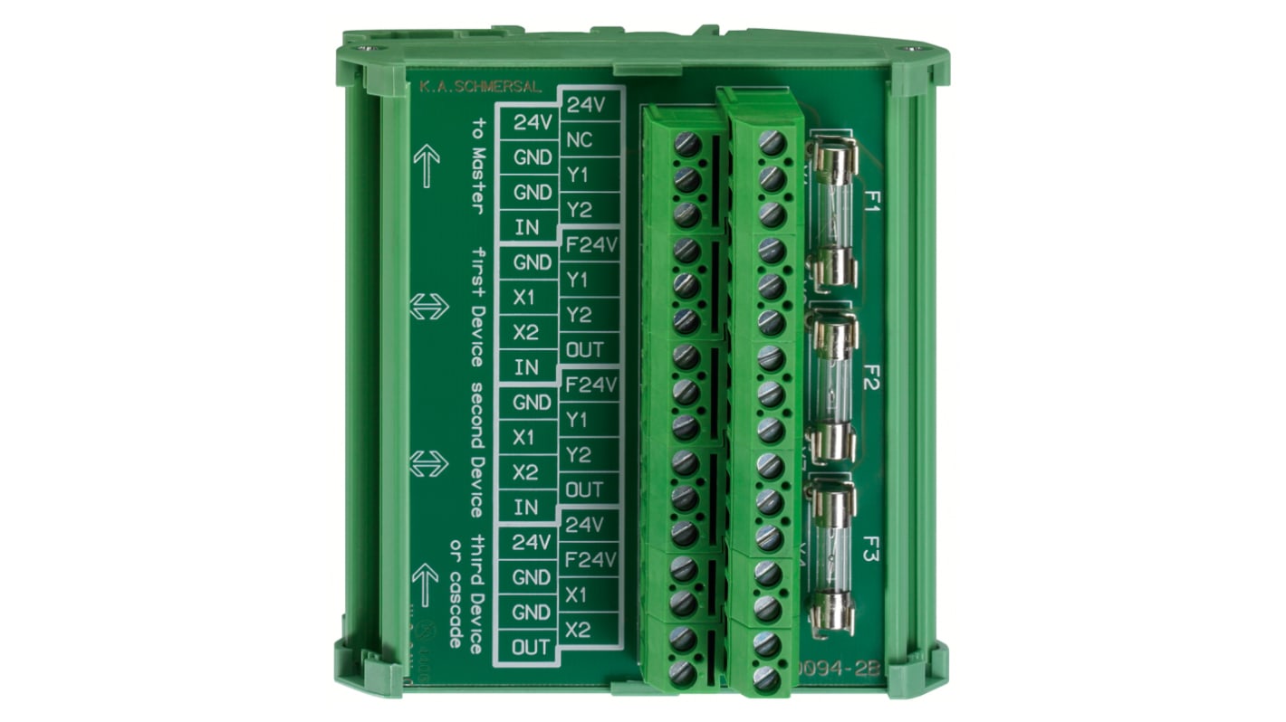 Carcasa Schmersal SD-2V-S-SK para uso con Cableado serie en armario de control Plástico