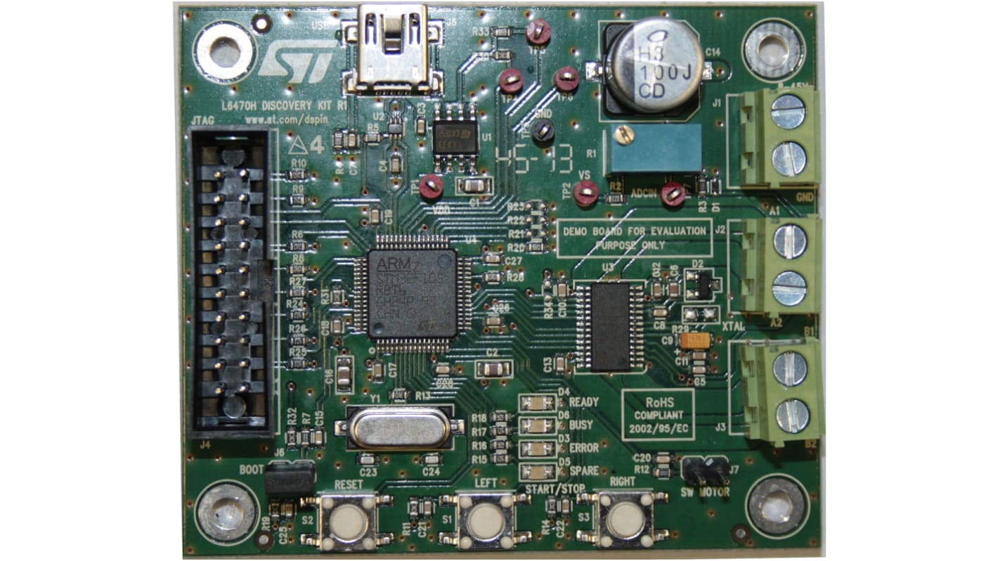 Carte de développement. Driver de moteur L6470