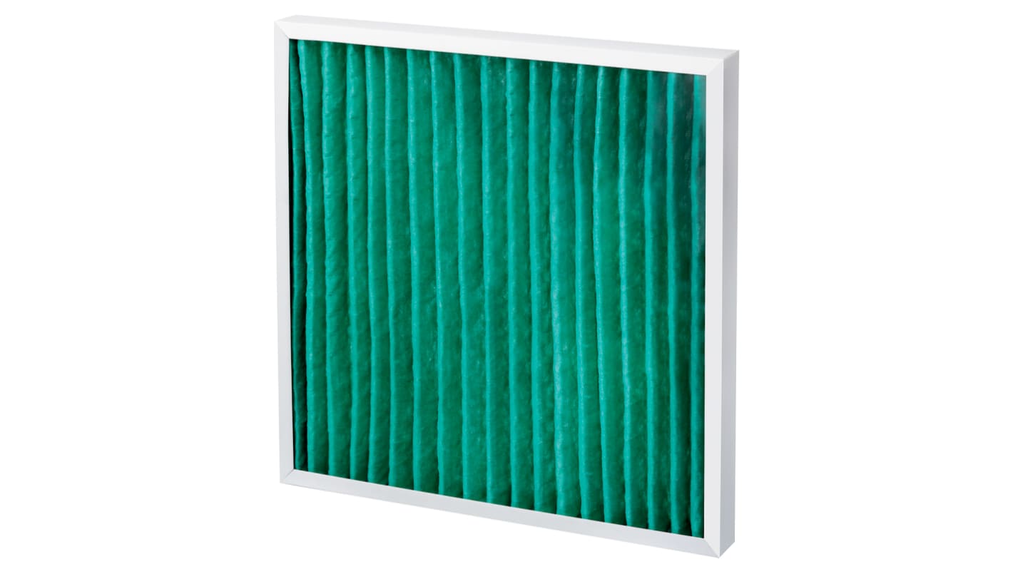 Camfil AeroPleat G Series Cotton, Synthetic Fibre Pleated Panel Filter, G4 Grade, 592 x 592 x 48mm