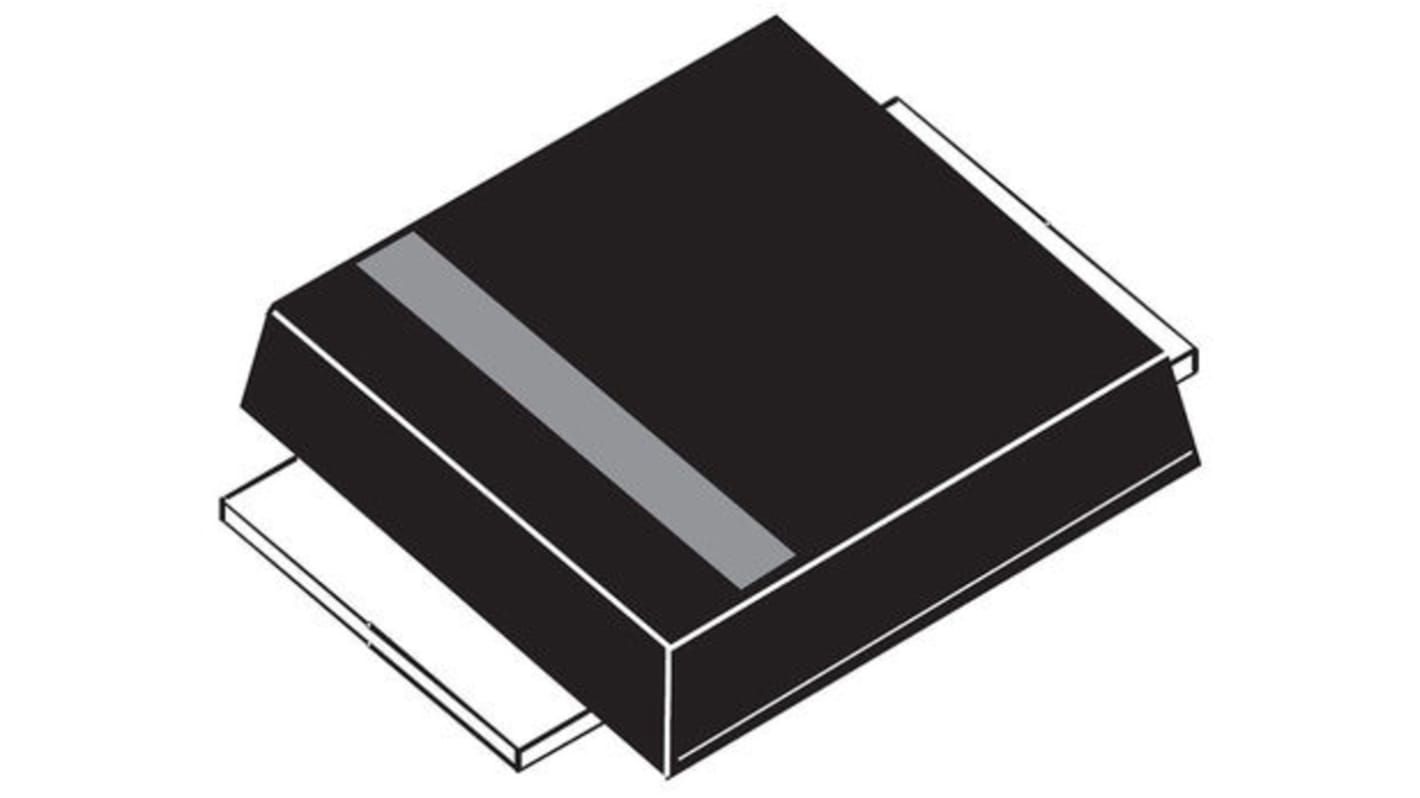 STMicroelectronics SMD Schottky Diode, 100V / 3A, 2-Pin SMBflat