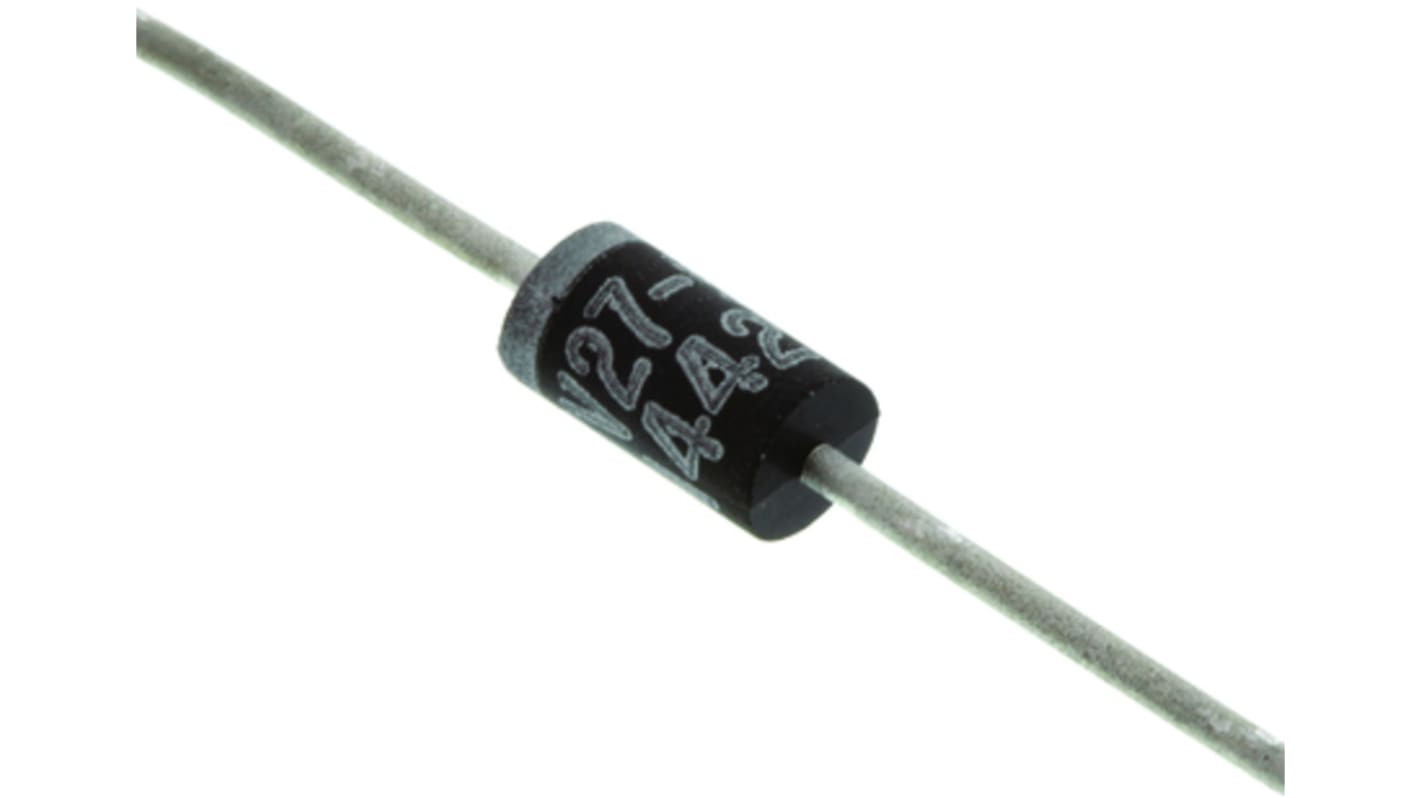 STMicroelectronics THT Diode, 1200V / 1A, 2-Pin DO-41